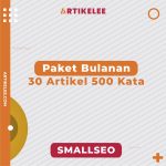 Paket Bulanan 30 Artikel 500 Kata SMALLSEO